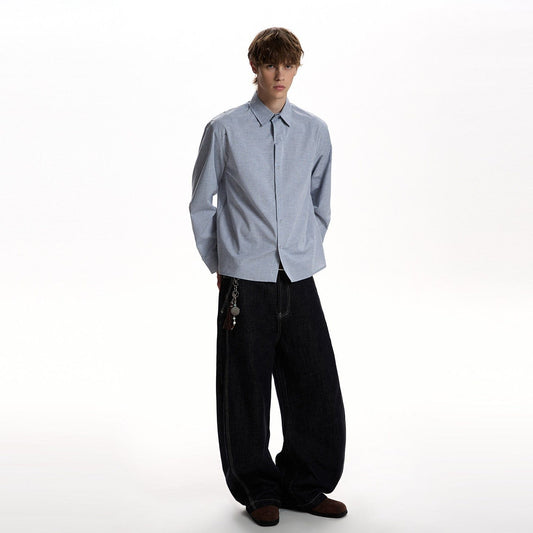 RT No. 59077 LIGHT BLUE BUTTON UP SHIRT