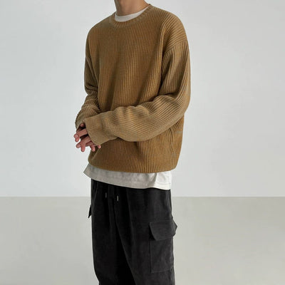 RT No. 10284 KNITTED PULLOVER SWEATER