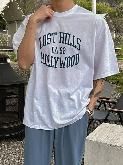 RT No. 11357 HOLLYWOOD LETTERED TEE