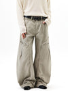RT No. 55121 RECONSTRUCTED SCIMITAR CARGO PANTS