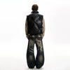 RT No. 40814 DIAMOND LEATHER VEST JACKET