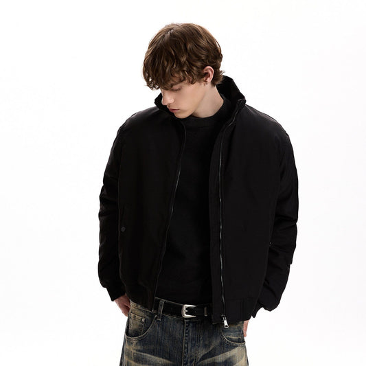 RT No. 50423 SILHOUETTE ZIPPER BOMBER JACKET