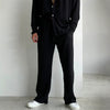 RT No. 10924 PLEATED CARDIGAN & STRAIGHT PANTS