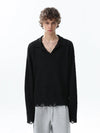 RT No. 50210 KNITWEAR COLLAR SWEATER