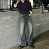 RT No. 11819 BLUE DENIM STRAIGHT JEANS