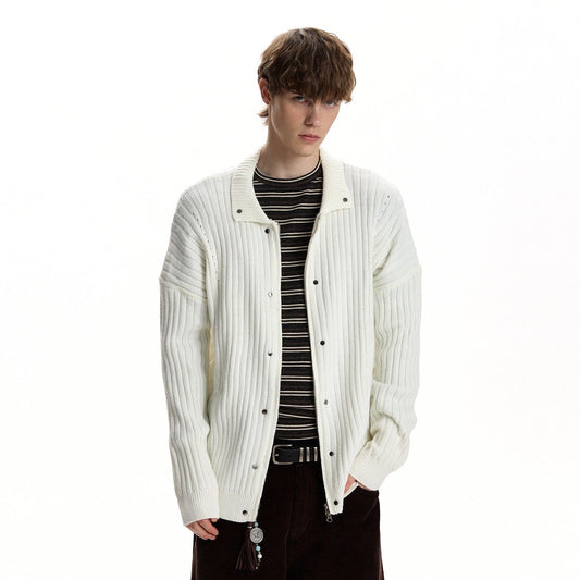 RT No. 59061 KNITWEAR ANARCHY ZIPPER SWEATER