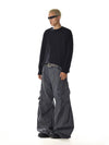 RT No. 32012 RECONSTRUCTED CARGO BAGGY PANTS