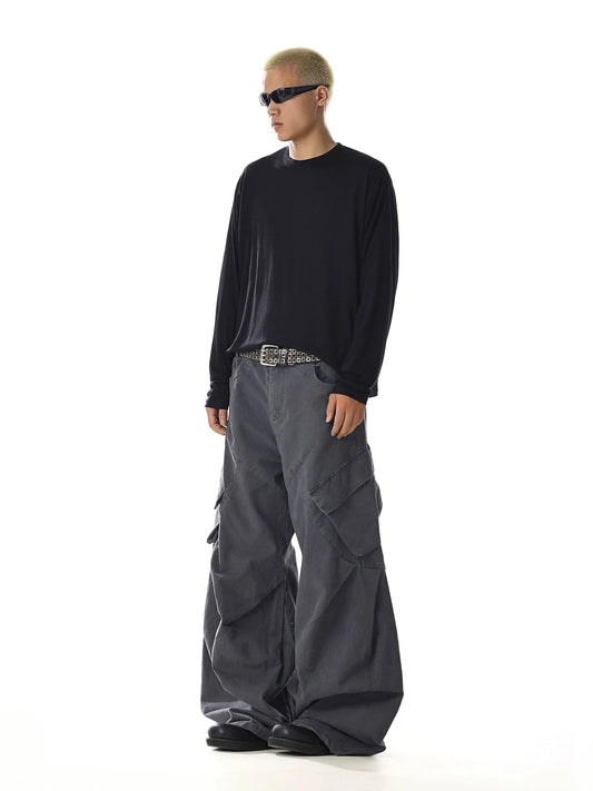 RT No. 32012 RECONSTRUCTED CARGO BAGGY PANTS
