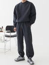 RT No. 11401 NAVY BLUE CREWNECK SWEATER & SWEATPANTS