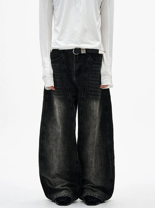 RT No. 32818 RODEO WASHED SCIMITAR DENIM JEANS