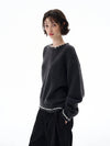 RT No. 25052 KNIT STITCHED SWEATER