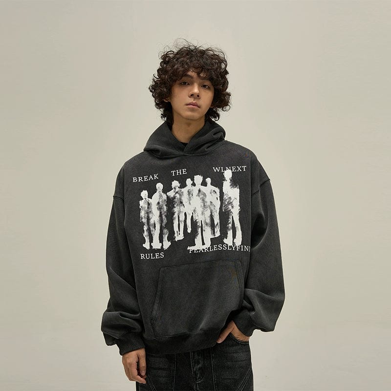 RT No. 10039 PUNK SHADOW PULLOVER HOODIE