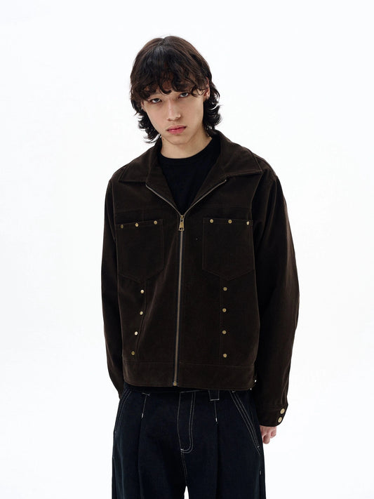 RT No. 29031 RODEO ZIP SUEDE JACKET