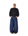 RT No. 12111 DARK BLUE WORKWEAR BAGGY JEANS