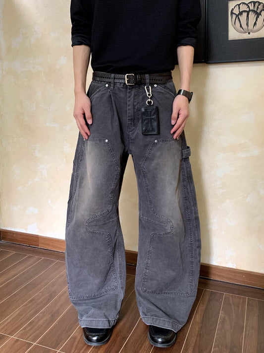 RT No. 58048 WASHED LUMBERJACK SCIMITAR PANTS