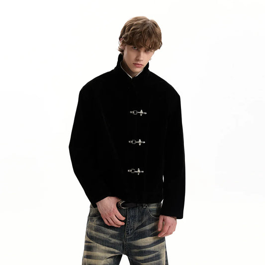 RT No. 40786 KNIGHT BUCKLE SUEDE JACKET