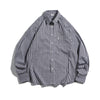 RT No. 9021 BLUE PLAID BUTTON-UP SHIRT