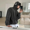 RT No. 25004 GRAY PULLOVER HOODIE & PLEATED SWEATPANTS