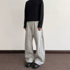 RT No. 40807 RECONSTRUCTED BAGGY STRAIGHT SWEATPANTS