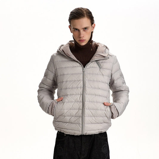 RT No. 59021 LIGHTWEIGHT RIBBED HOODED JACKET