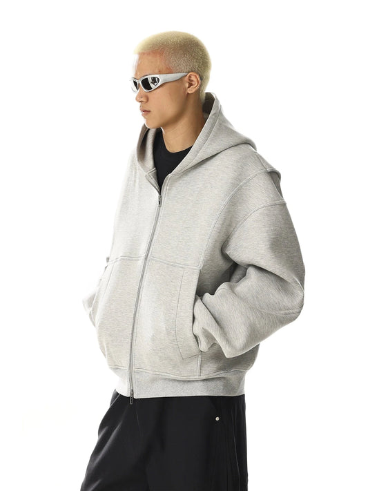 RT No. 28006 GRAY HEAVYWEIGHT ZIP HOODIE