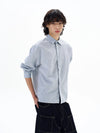 RT No. 29006 BLUE BUTTON-UP SHIRT