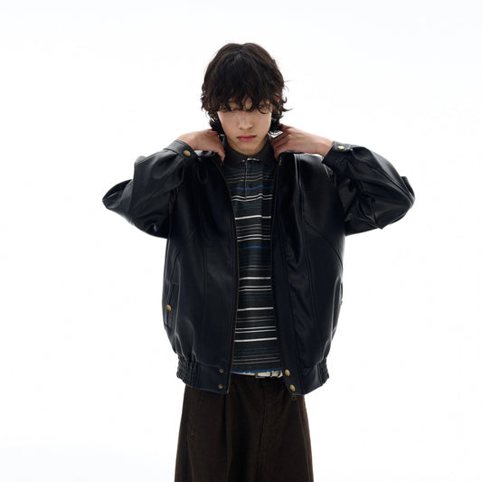 RT No. 32103 RODEO LEATHER ZIP JACKET