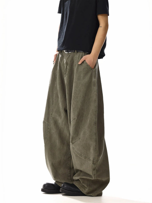RT No. 19826 RECONSTRUCTED RODEO BAGGY PANTS