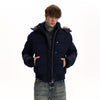 RT No. 55006 RIBBED FUR HOOD JACKET