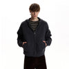 RT No. 59074 KNITWEAR SILHOUETTE ZIPPER HOODIE