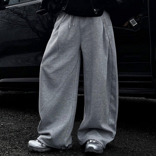 RT No. 12555 GRAY BAGGY SWEATPANTS