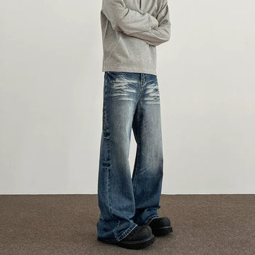 RT No. 40826 WHISKER WASH DENIM JEANS