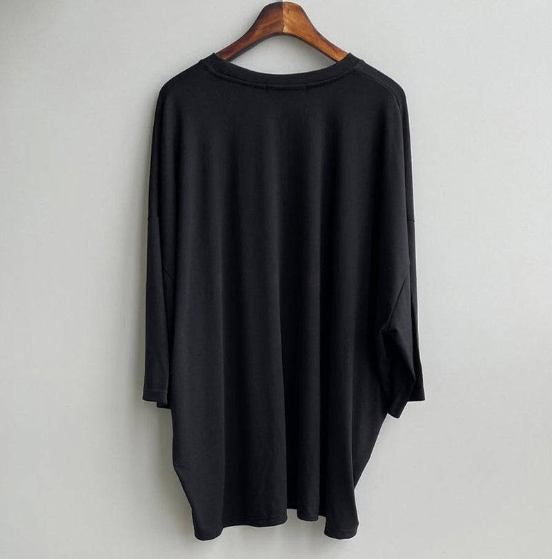 RT No. 11132 OVERSIZE 3/4 SLEEVE SHIRT