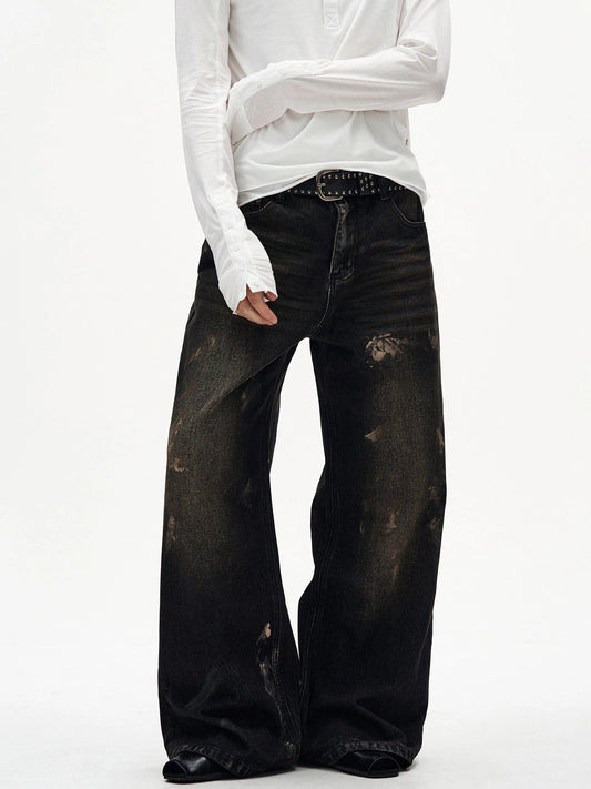 RT No. 32807 CHARCOAL DISTRESSED DENIM JACKET