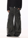 RT No. 58044 CORDUROY SCIMITAR CARGO PANTS