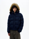 RT No. 32515 FUR HOODED PUFFER JACKET