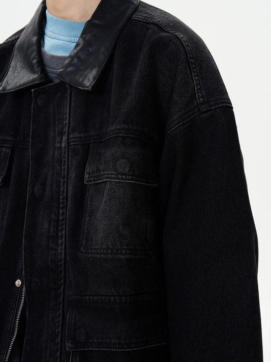 RT No. 12231 BLACK DENIM WORKWEAR JACKET