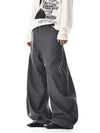 RT No. 32701 WIDE STRAIGHT SLACK PANTS