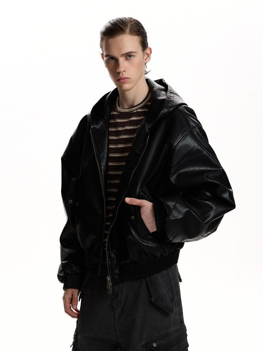 RT No. 59031 JIIN LEATHER ZIPPER JACKET