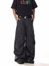 RT No. 19828 RECONSTRUCTED CARGO STRAIGHT PANTS