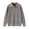 RT No. 50120 KNITWEAR WAFFLE V-NECK SWEATER