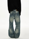 RT No. 50021 WHISKER WASH DENIM JEANS