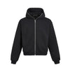 RT No. 50124 CROP ZIPPER HOODIE