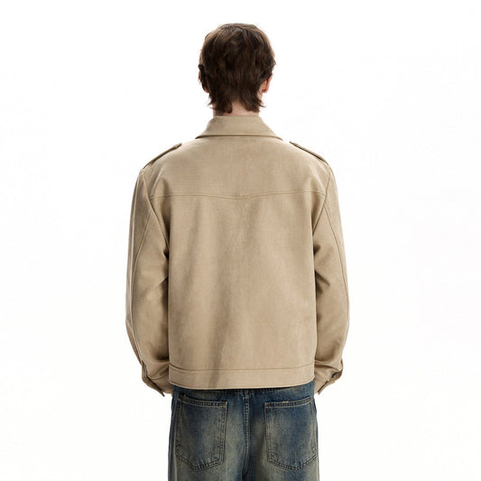 RT No. 59063 SUEDE CARGO BOXY JACKET