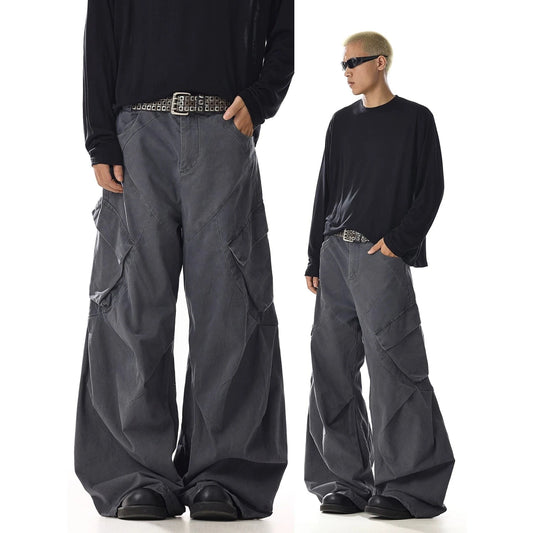 RT No. 32012 RECONSTRUCTED CARGO BAGGY PANTS