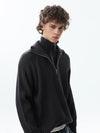 RT No. 50220 KNITWEAR DOUBLE COLLAR QUARTER ZIP SWEATER
