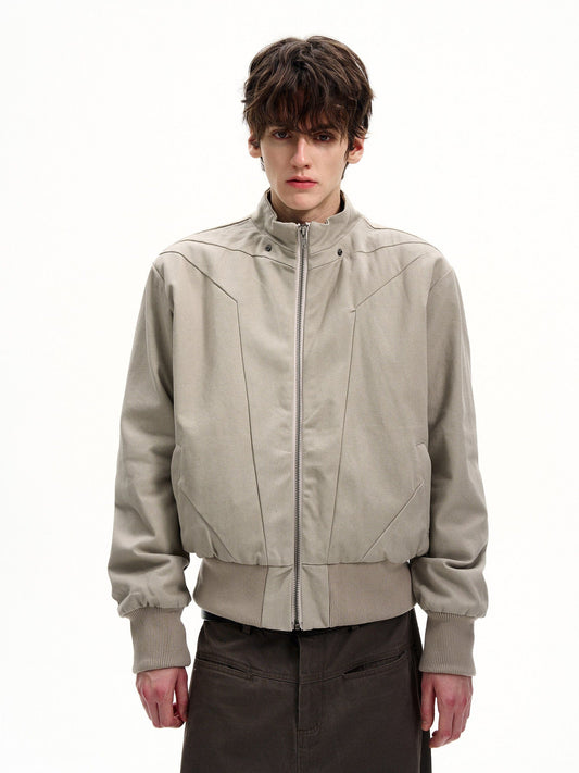 RT No. 50518 RECONSTRUCTED FUR HOODED JACKET