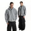 RT No. 59060 RECONSTRUCTED ZIPPER BOXY HOODIE