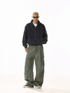 RT No. 19802 RECONSTRUCTED ARMY GREEN CARGO PANTS