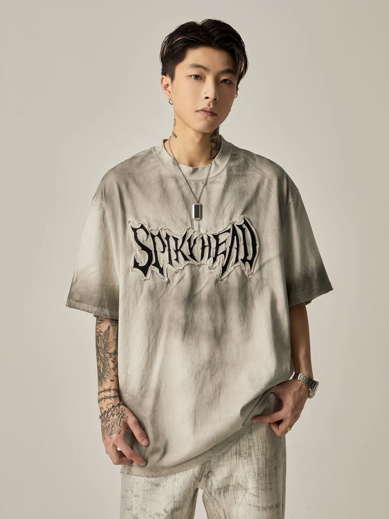 RT No. 11342 SPIKEHEAD LETTERED FONT TEE